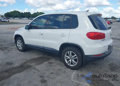 2013 Volkswagen Tiguan S from USA, damaged, VIN WVGBV7AX5DW544314